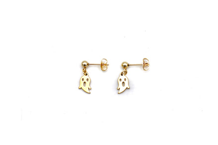 Tiny Ghost Earrings