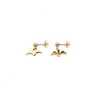 Tiny Bat Earrings