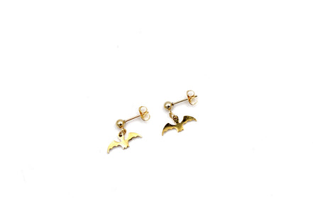 Tiny Bat Earrings