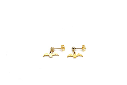 Tiny Bat Earrings