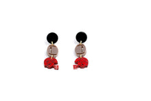 Load image into Gallery viewer, Football Helmet Earrings
