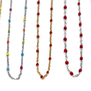 Colorful Layering Necklace