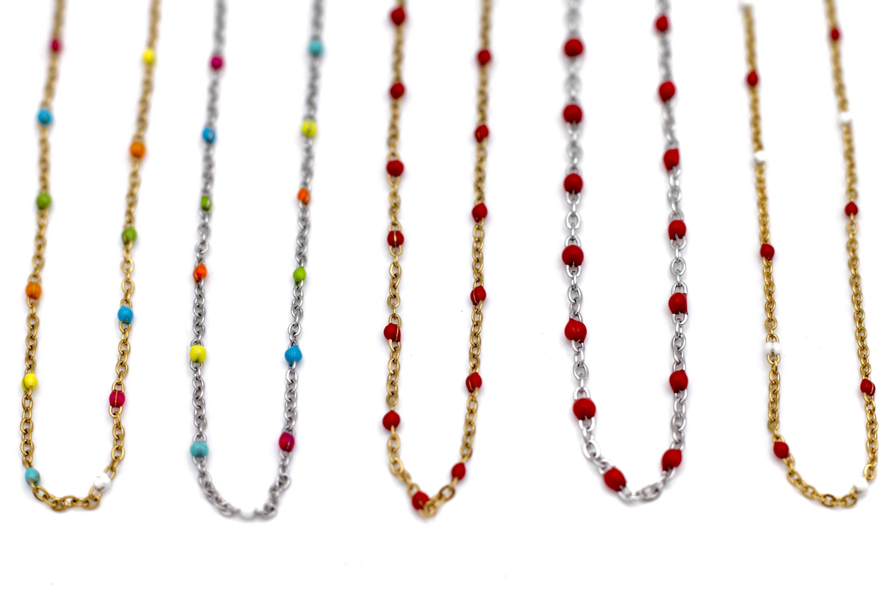 Colorful Layering Necklace