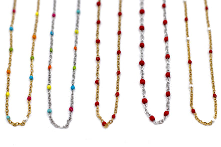 Colorful Layering Necklace