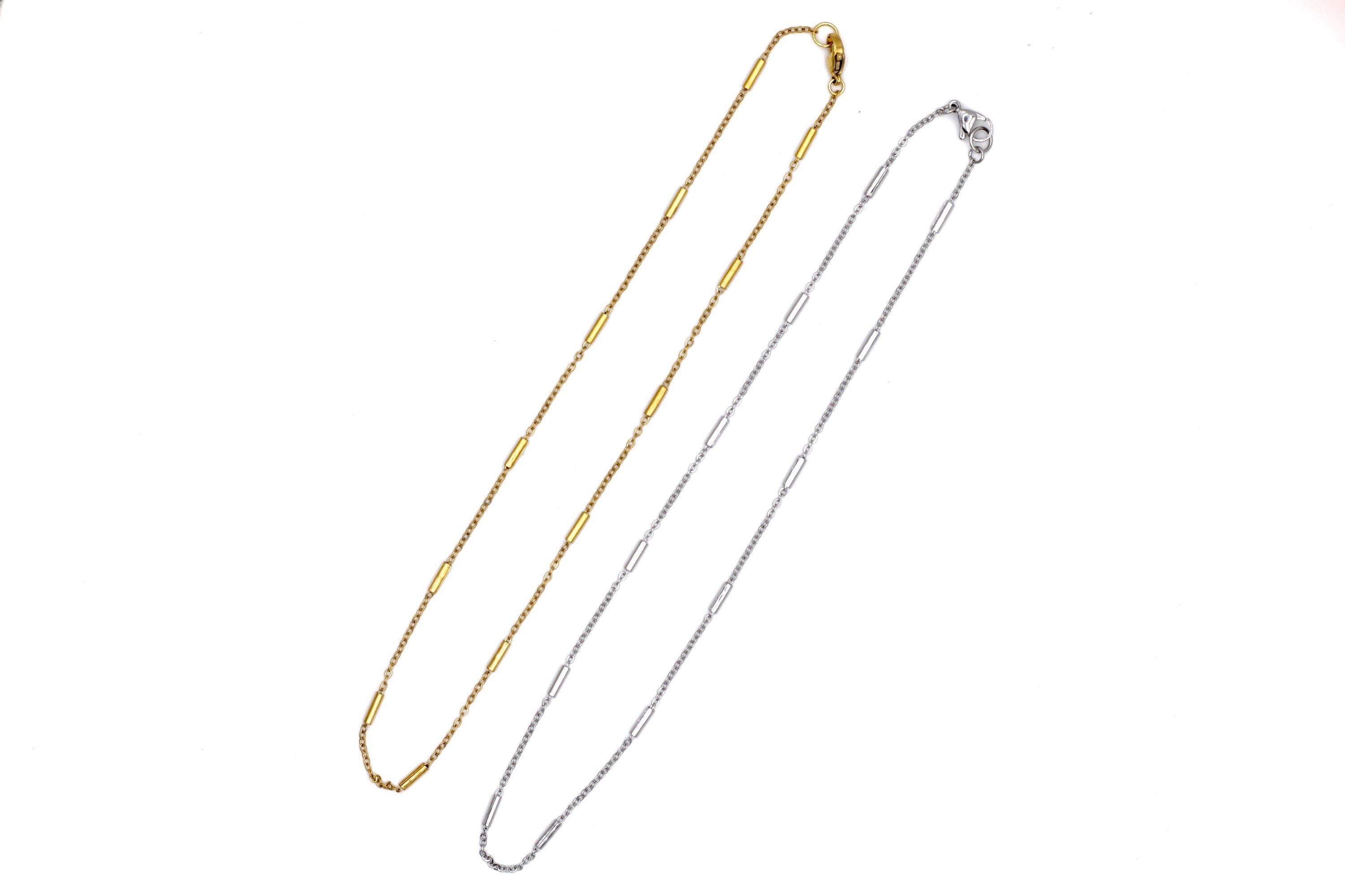 Tube Chain Necklace