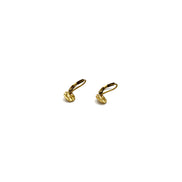 Tiny Leverback Earrings