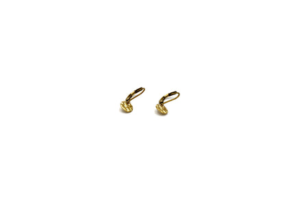 Tiny Leverback Earrings