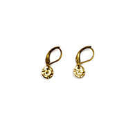 Tiny Leverback Earrings