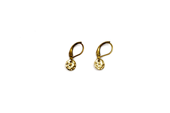 Tiny Leverback Earrings