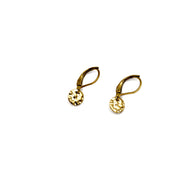 Tiny Leverback Earrings