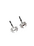 Silver Spider Earrings