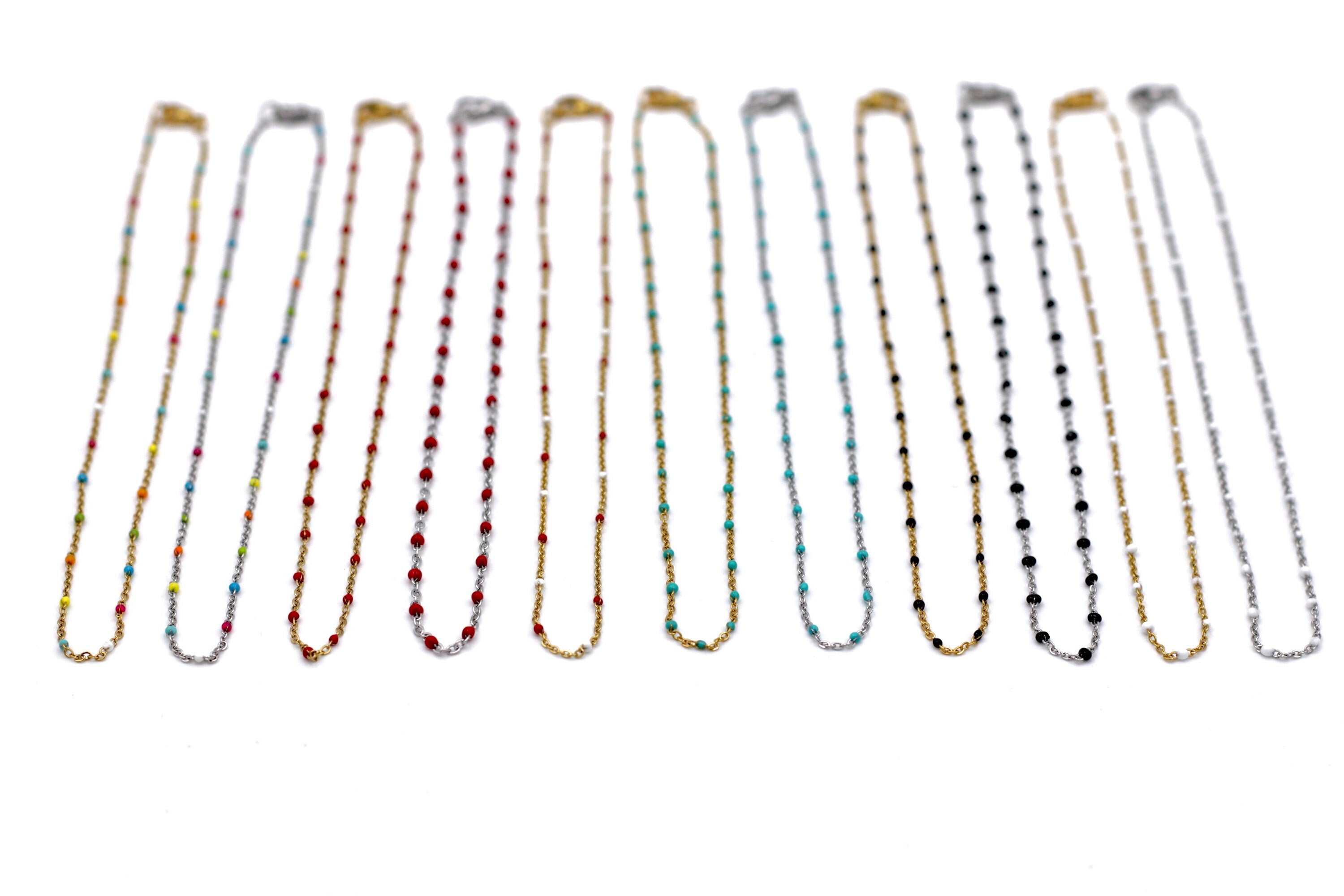 Colorful Layering Necklace
