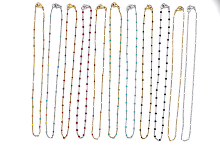 Colorful Layering Necklace
