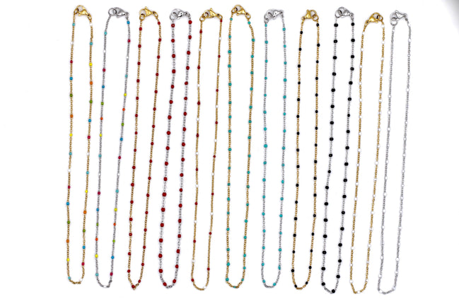 Colorful Layering Necklace