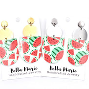 Watermelon Earrings
