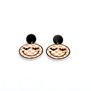 Retro Bat Face Earrings