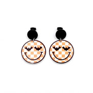Retro Bat Face Earrings