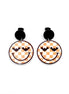 Retro Bat Face Earrings