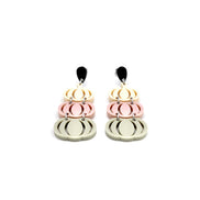 Pink Pumpkin Earrings