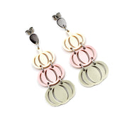 Pink Pumpkin Earrings