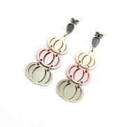 Pink Pumpkin Earrings