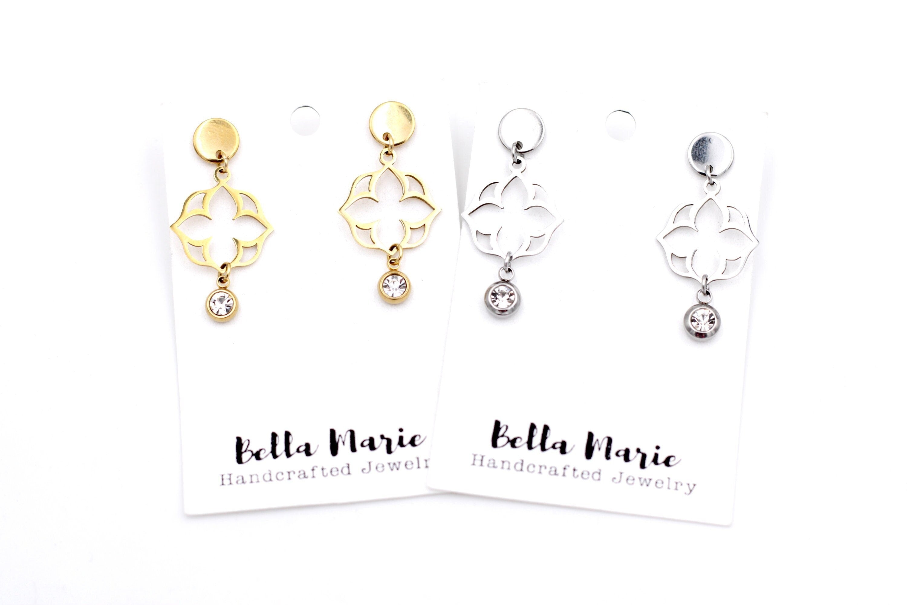 Quatrefoil Earrings