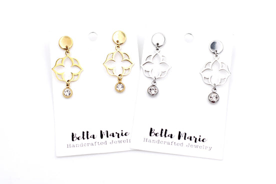 Quatrefoil Earrings