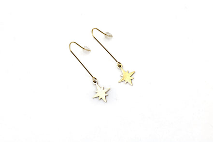North Star Dangle Earrings