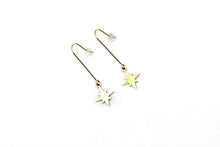 Load image into Gallery viewer, North Star Dangle Earrings
