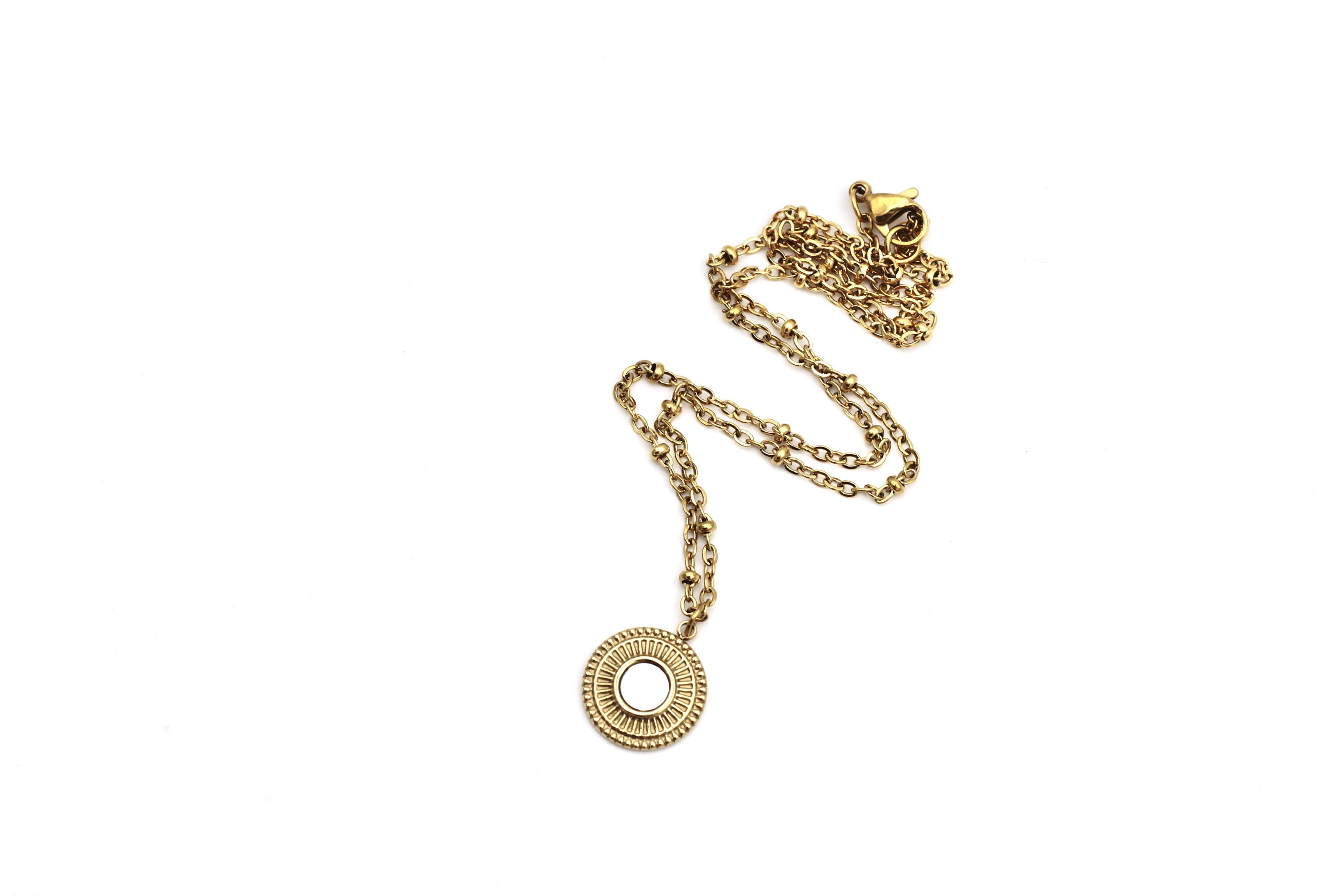 Round Boho Necklace