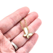 Shell Butterfly Necklace