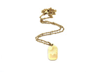 Load image into Gallery viewer, Sun Tag Necklace
