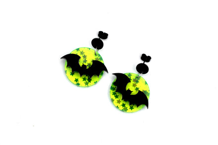 Bat Moon Earrings