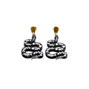 Celestial Snake Earrings