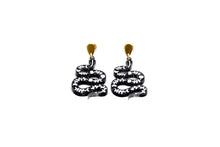 Load image into Gallery viewer, Celestial Snake Earrings
