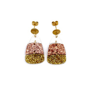 Glitter Candy Corn Earrings