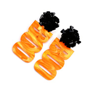 Orange Boo Earrings