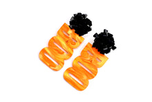 Load image into Gallery viewer, Orange Boo Earrings
