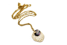 Load image into Gallery viewer, Long Gold Pendant Necklace
