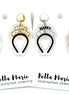 Happy New Year Headband Earrings