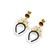 Happy New Year Headband Earrings