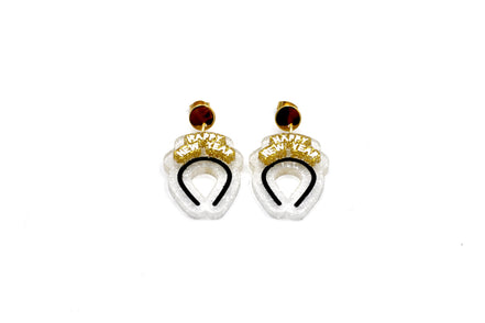 Happy New Year Headband Earrings