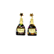 Champagne Bottle Earrings
