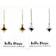 North Star Dangle Earrings