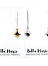 North Star Dangle Earrings