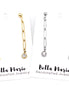 Paperclip Chain Earrings