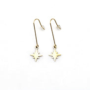 North Star Dangle Earrings