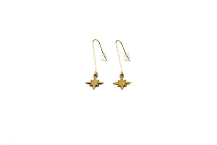 North Star Dangle Earrings