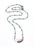 Silver Crescent Necklace