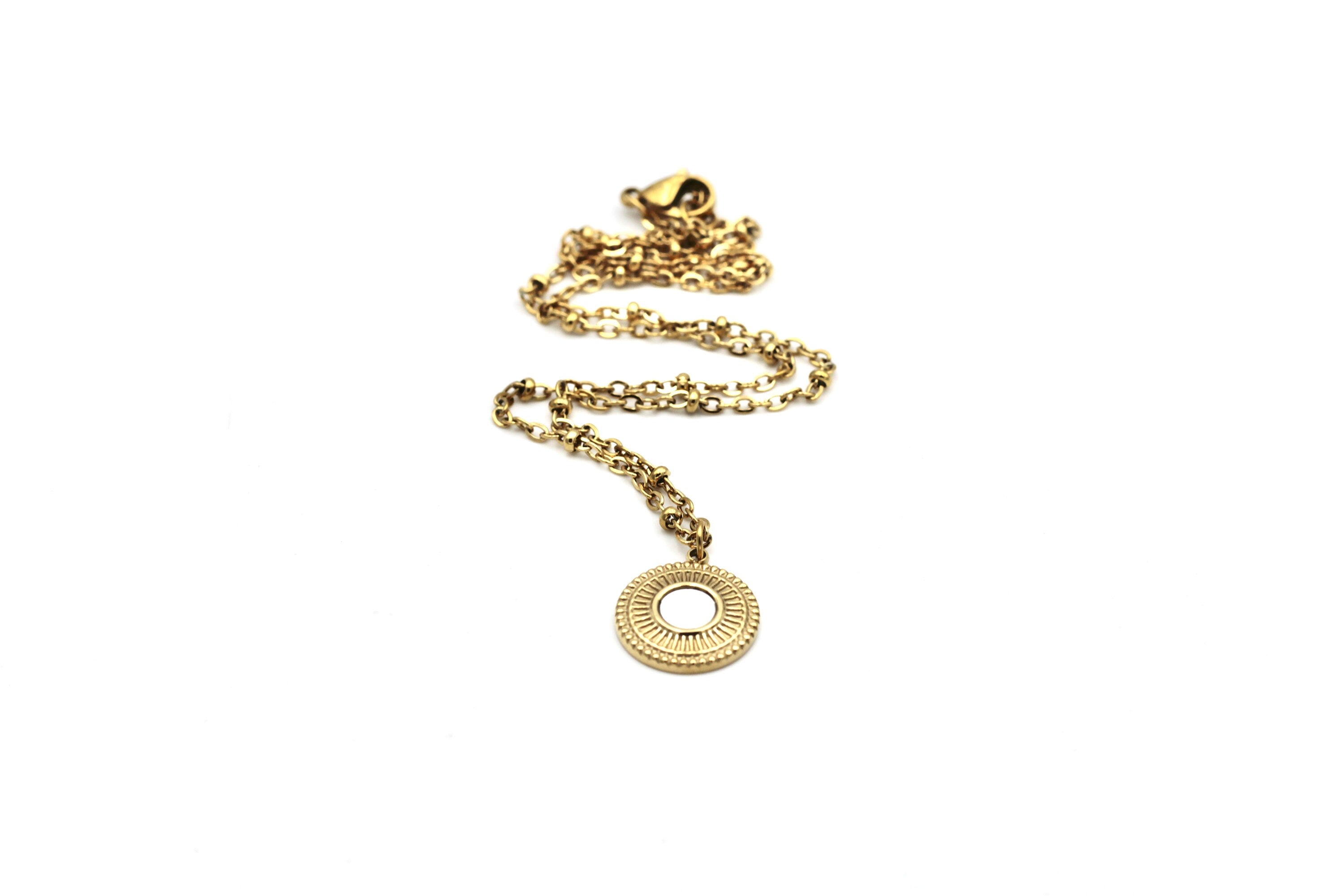 Round Boho Necklace